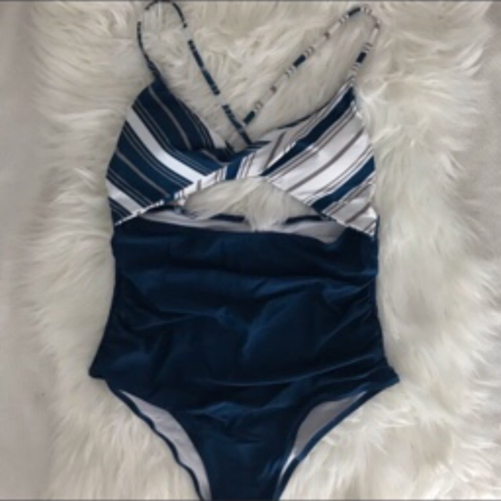 NWT Cupshe high waisted ONE piece swimsuit